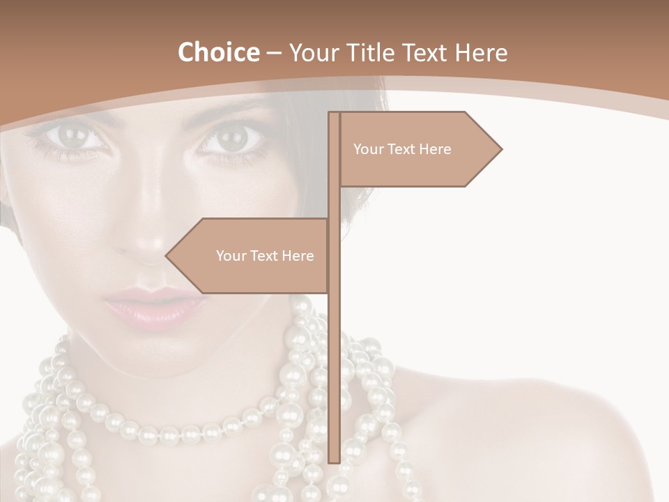 Closeup Beautiful Perfect PowerPoint Template