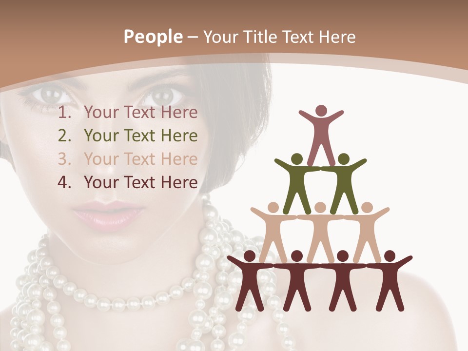 Closeup Beautiful Perfect PowerPoint Template