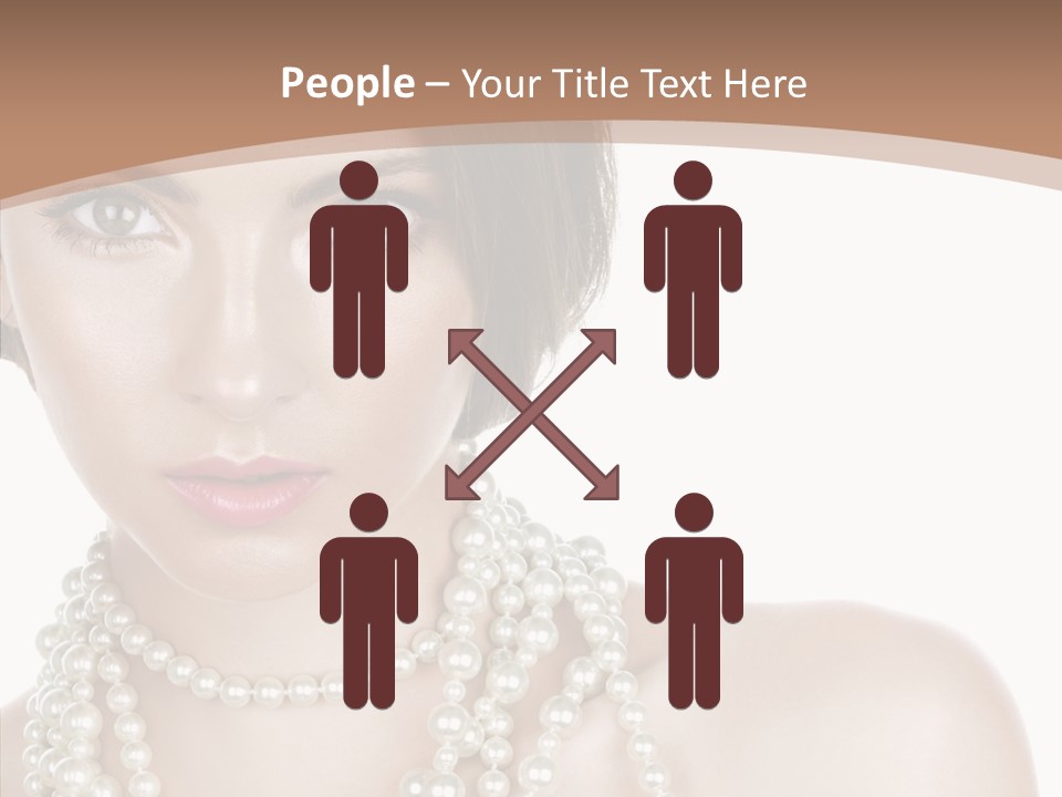 Closeup Beautiful Perfect PowerPoint Template