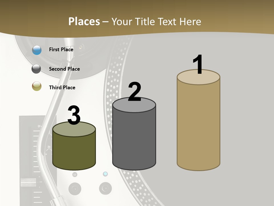 Equipment Vinyl Rpm PowerPoint Template