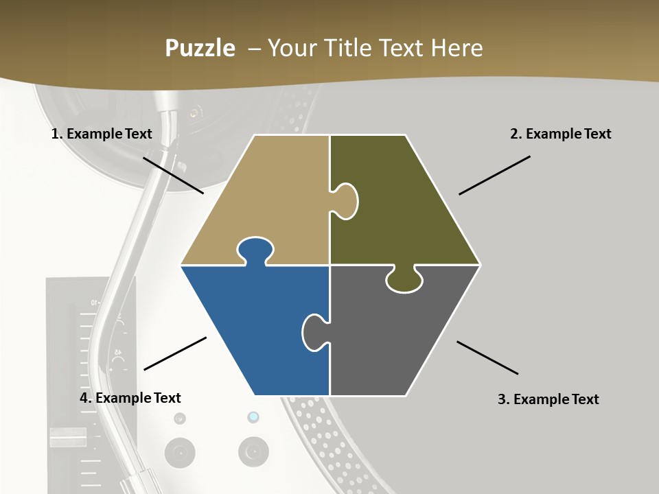Equipment Vinyl Rpm PowerPoint Template