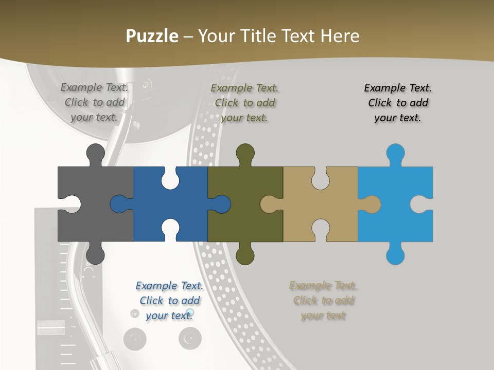 Equipment Vinyl Rpm PowerPoint Template