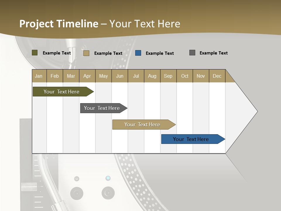 Equipment Vinyl Rpm PowerPoint Template