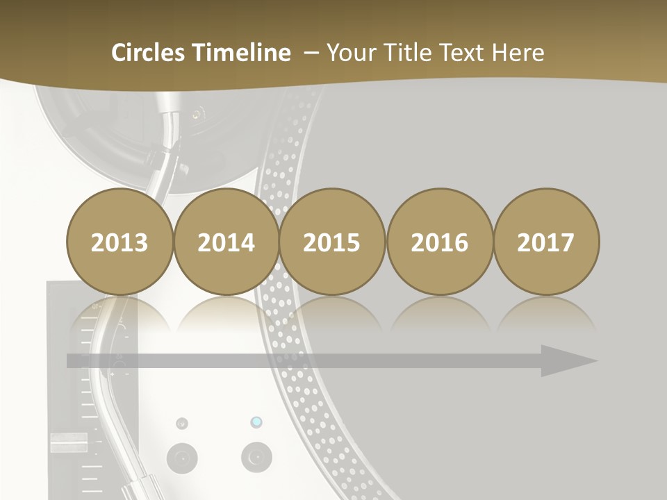 Equipment Vinyl Rpm PowerPoint Template