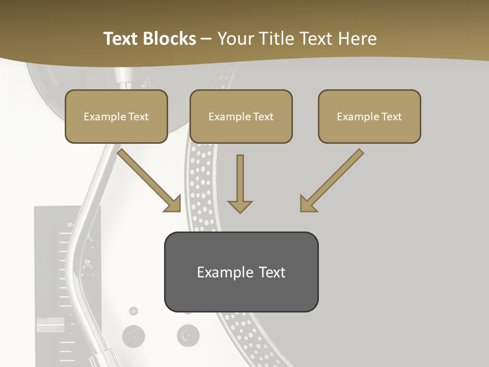 Equipment Vinyl Rpm PowerPoint Template