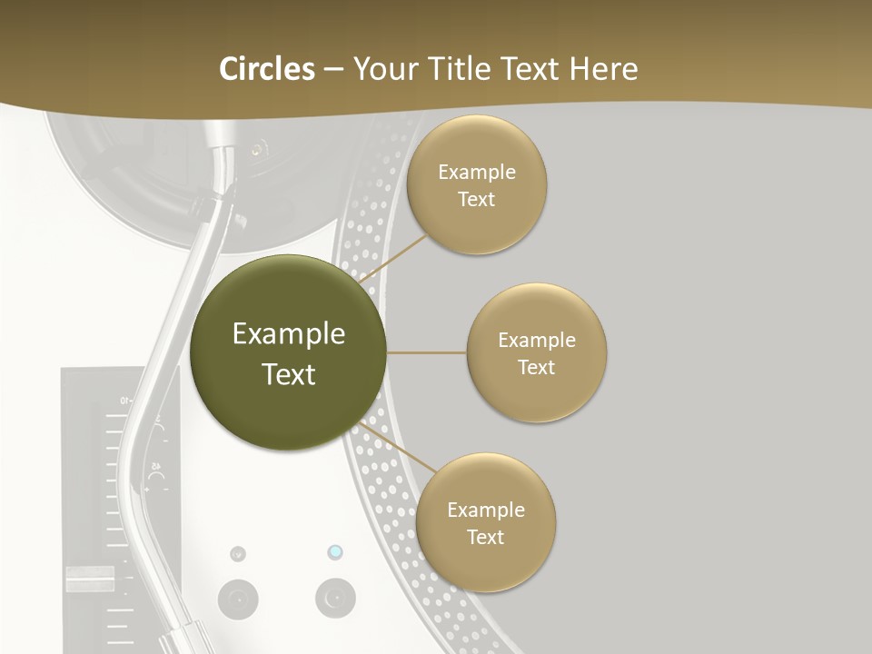 Equipment Vinyl Rpm PowerPoint Template