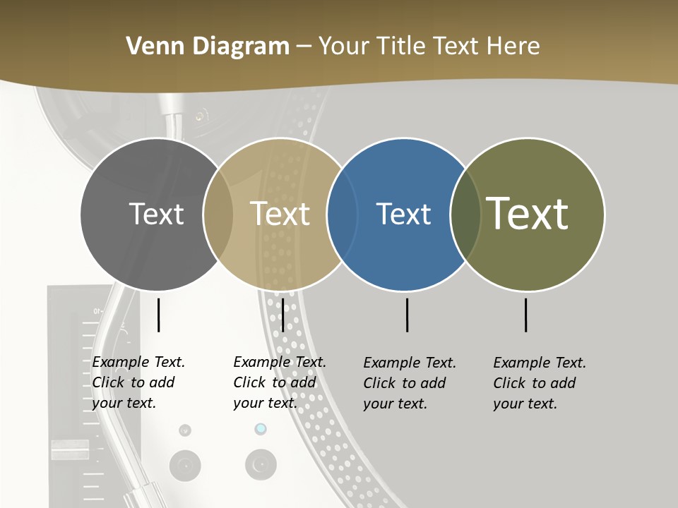 Equipment Vinyl Rpm PowerPoint Template