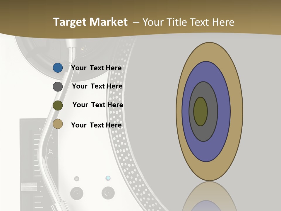 Equipment Vinyl Rpm PowerPoint Template