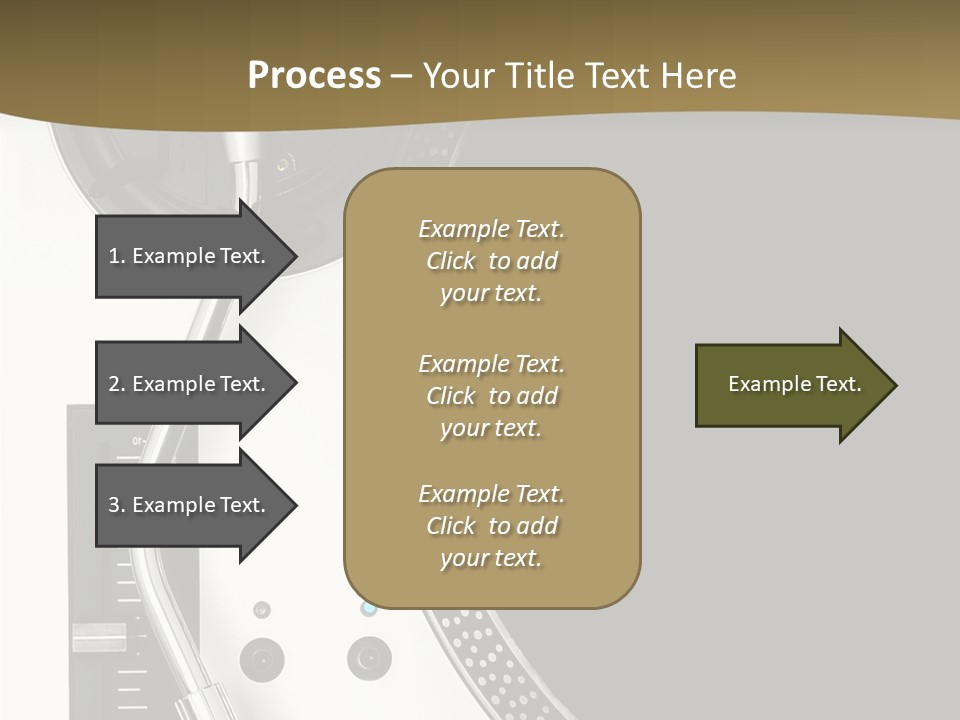 Equipment Vinyl Rpm PowerPoint Template