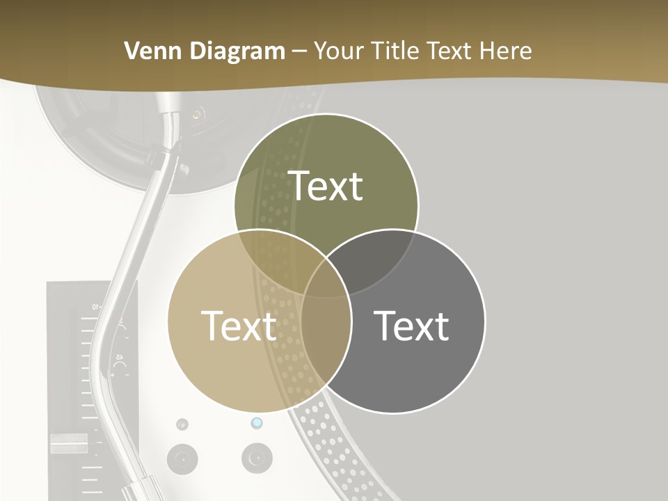 Equipment Vinyl Rpm PowerPoint Template