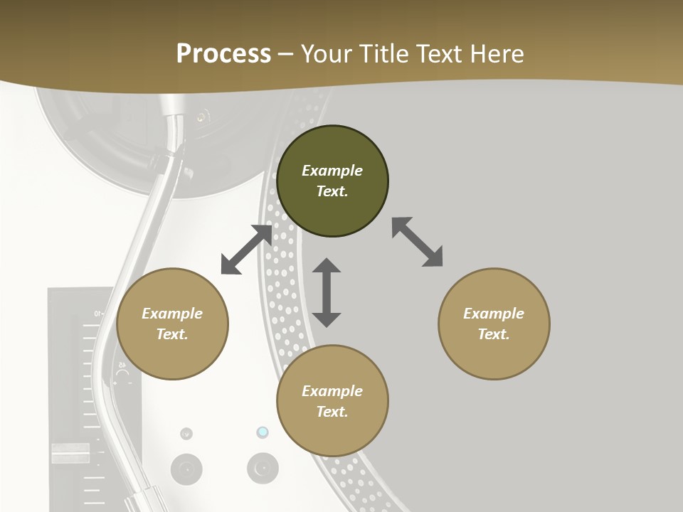 Equipment Vinyl Rpm PowerPoint Template