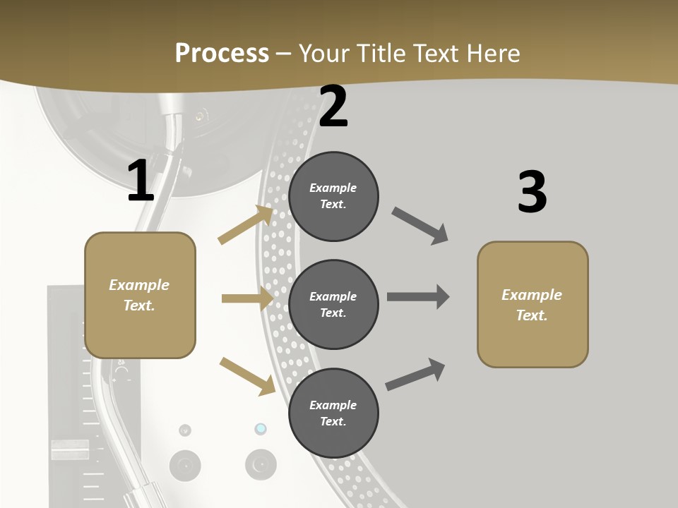 Equipment Vinyl Rpm PowerPoint Template