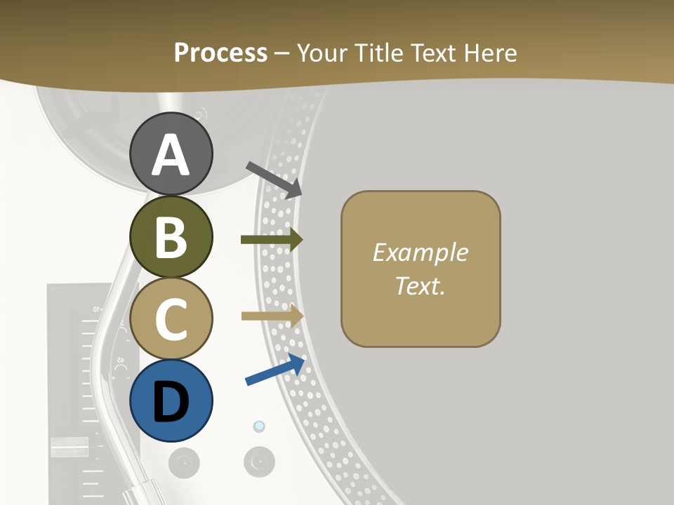 Equipment Vinyl Rpm PowerPoint Template