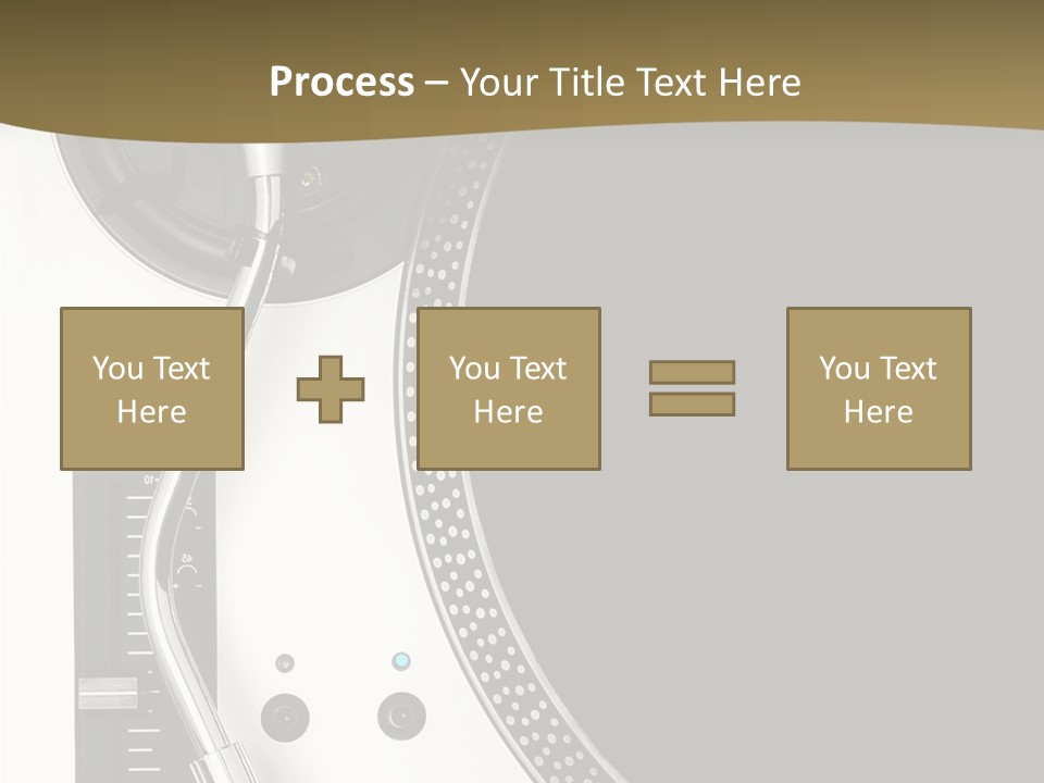 Equipment Vinyl Rpm PowerPoint Template