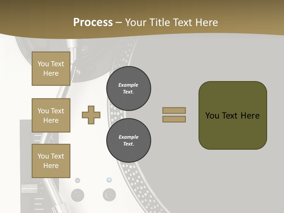 Equipment Vinyl Rpm PowerPoint Template
