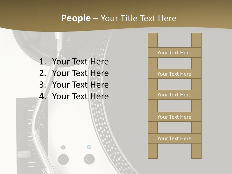 Equipment Vinyl Rpm PowerPoint Template