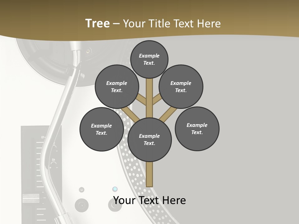 Equipment Vinyl Rpm PowerPoint Template