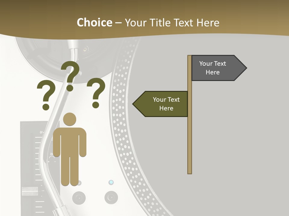Equipment Vinyl Rpm PowerPoint Template