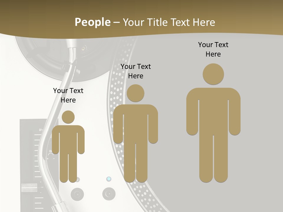 Equipment Vinyl Rpm PowerPoint Template