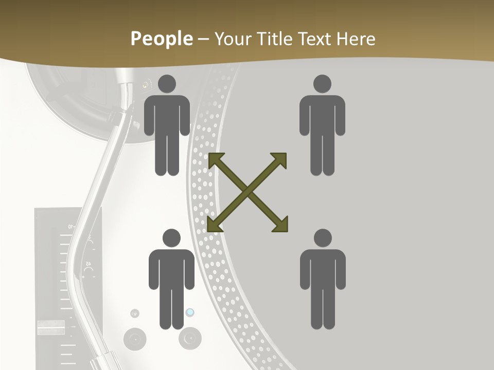 Equipment Vinyl Rpm PowerPoint Template