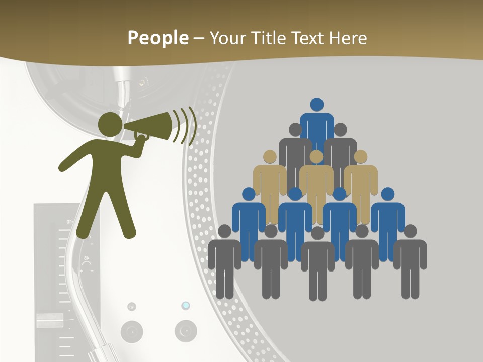 Equipment Vinyl Rpm PowerPoint Template