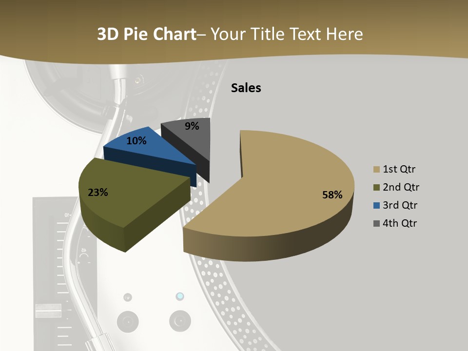 Equipment Vinyl Rpm PowerPoint Template