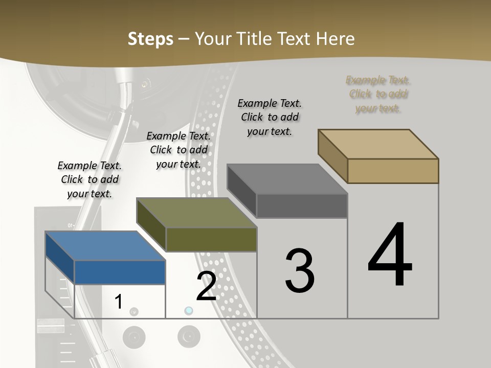 Equipment Vinyl Rpm PowerPoint Template