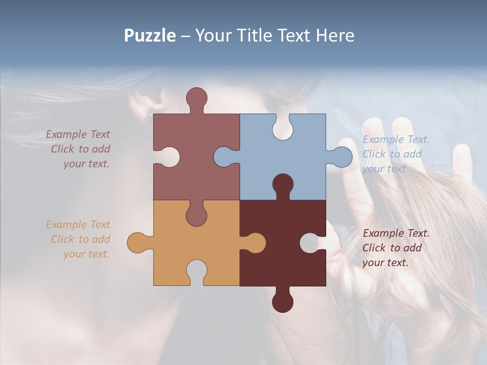 Nourish Fresh Hand PowerPoint Template