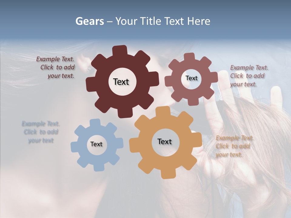 Nourish Fresh Hand PowerPoint Template