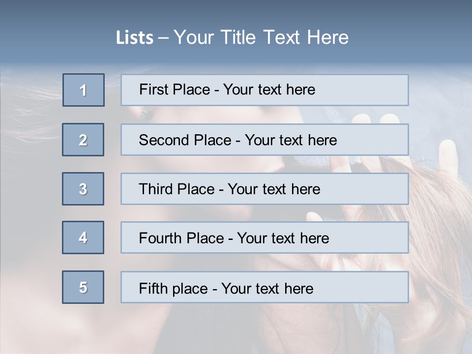 Nourish Fresh Hand PowerPoint Template