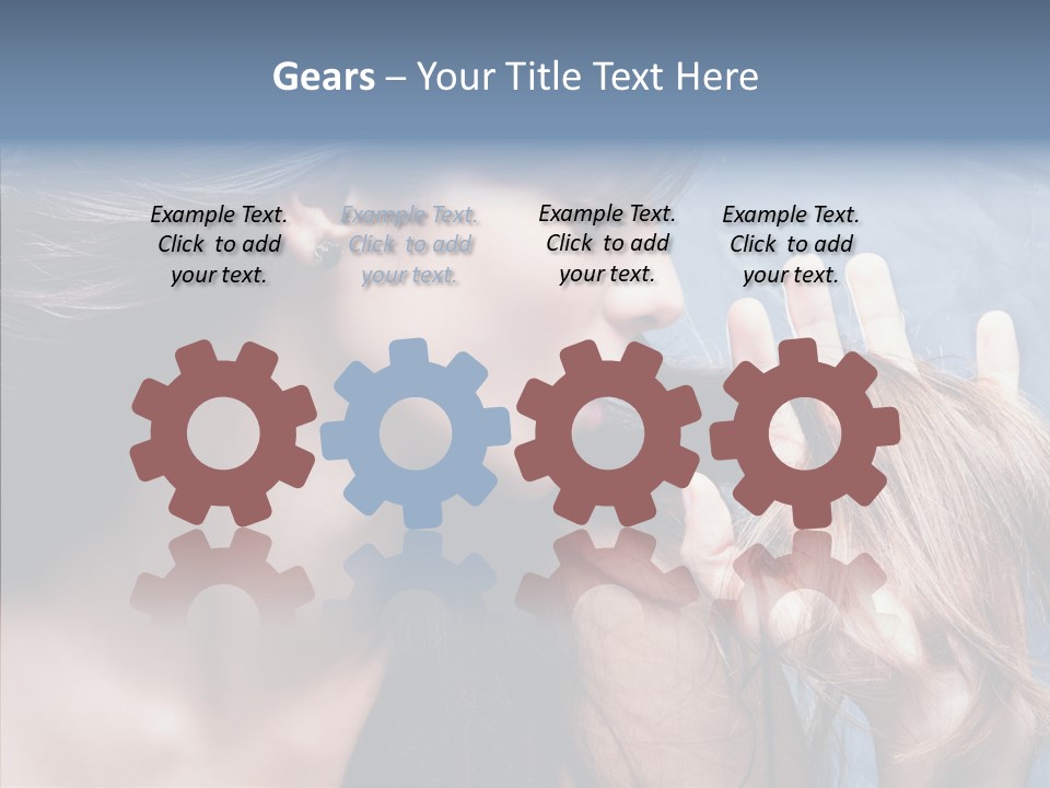 Nourish Fresh Hand PowerPoint Template