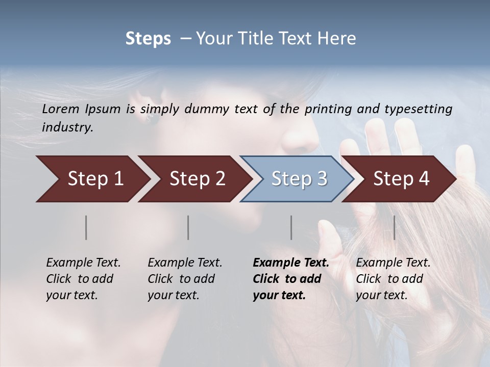 Nourish Fresh Hand PowerPoint Template