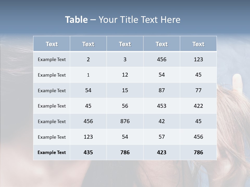 Nourish Fresh Hand PowerPoint Template