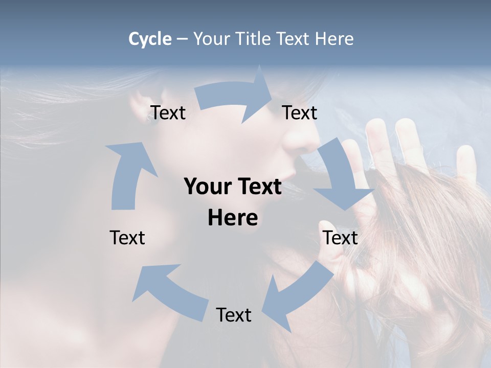 Nourish Fresh Hand PowerPoint Template