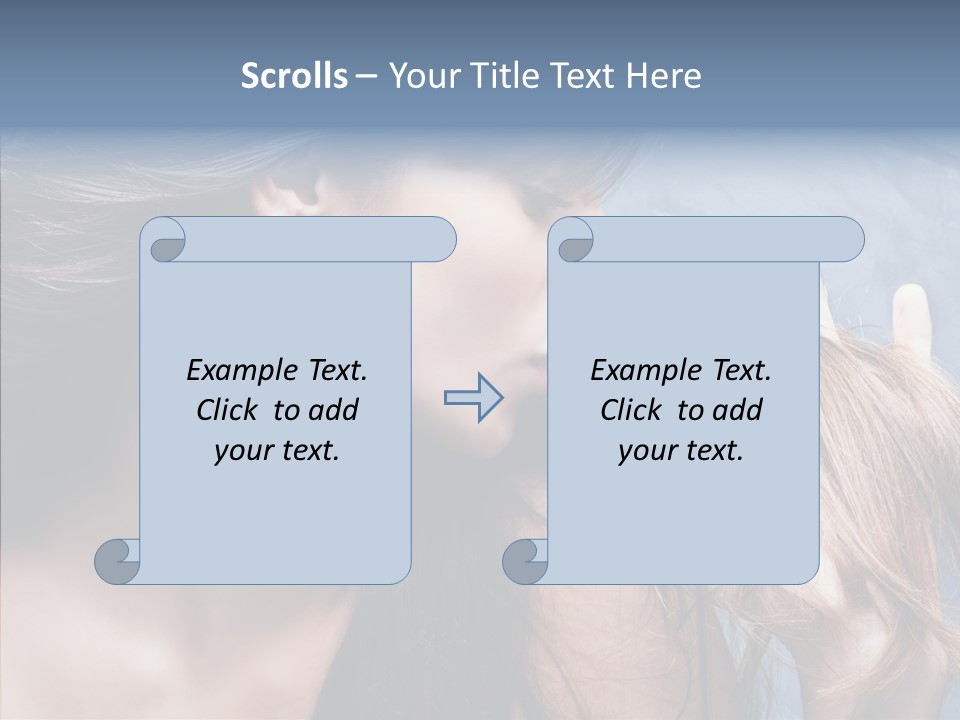 Nourish Fresh Hand PowerPoint Template