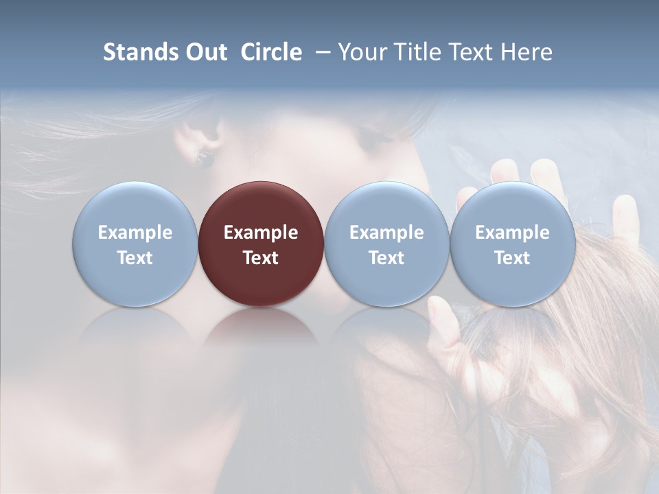 Nourish Fresh Hand PowerPoint Template