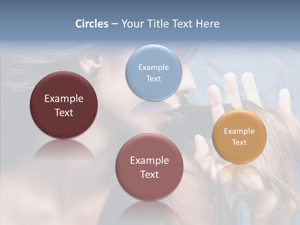 Nourish Fresh Hand PowerPoint Template
