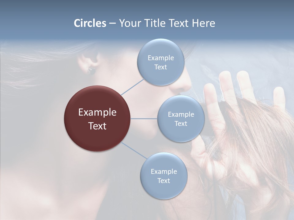 Nourish Fresh Hand PowerPoint Template