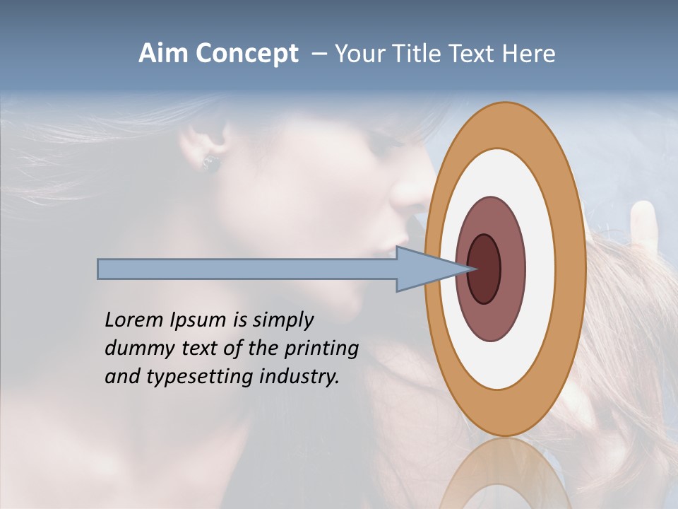 Nourish Fresh Hand PowerPoint Template