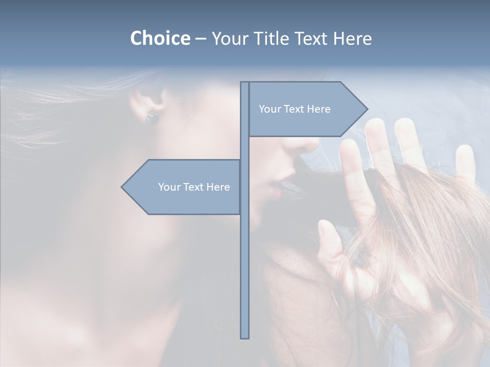 Nourish Fresh Hand PowerPoint Template