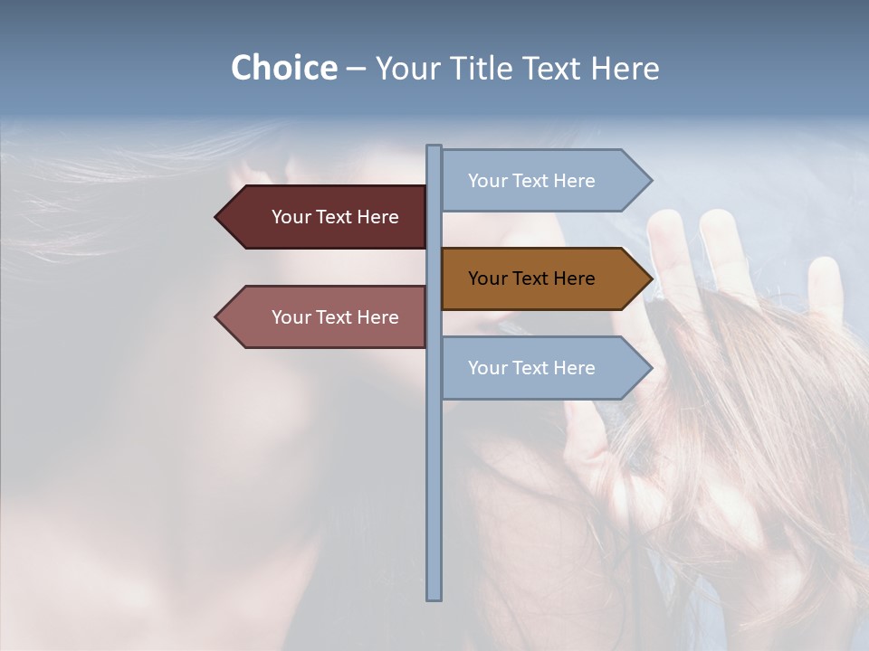 Nourish Fresh Hand PowerPoint Template