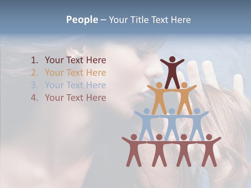 Nourish Fresh Hand PowerPoint Template