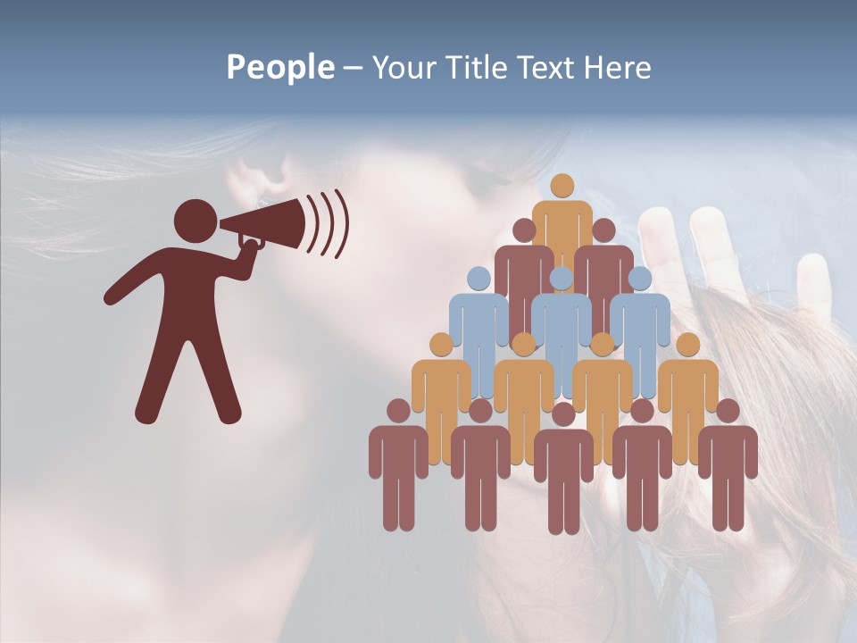 Nourish Fresh Hand PowerPoint Template