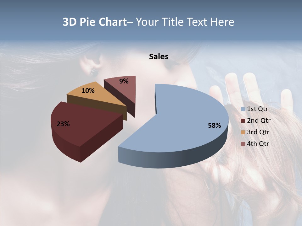 Nourish Fresh Hand PowerPoint Template