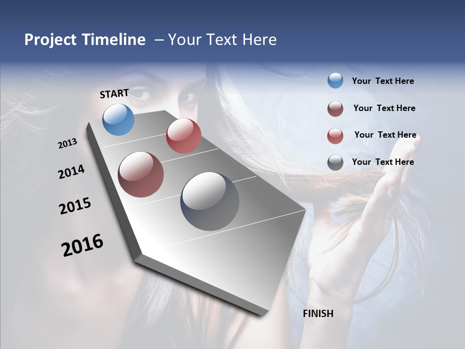 Fresh Studio Hand PowerPoint Template