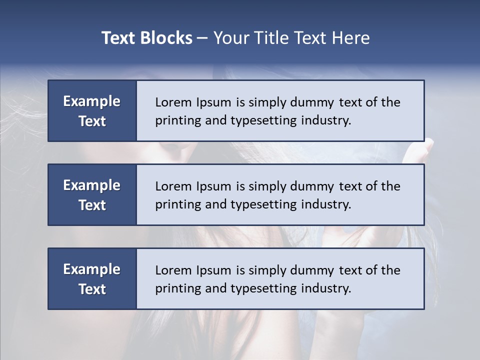 Fresh Studio Hand PowerPoint Template