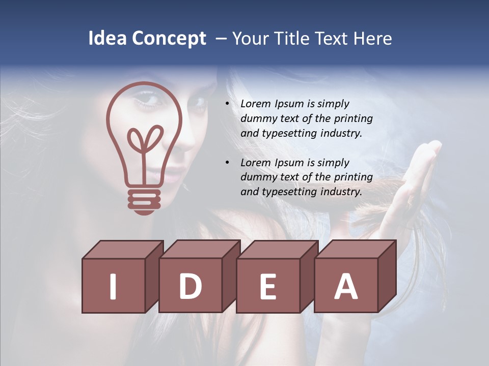 Fresh Studio Hand PowerPoint Template