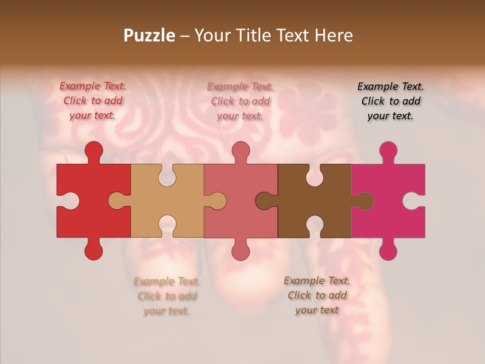 Design Henna Chennai PowerPoint Template