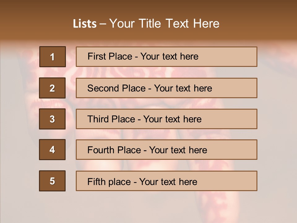 Design Henna Chennai PowerPoint Template