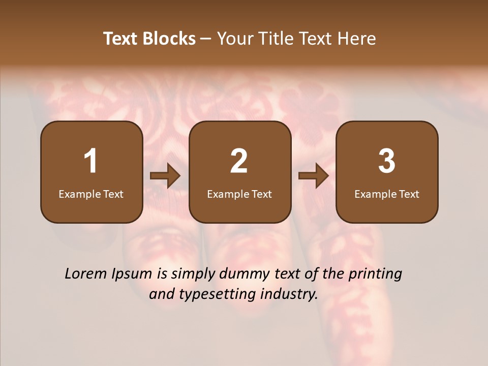 Design Henna Chennai PowerPoint Template